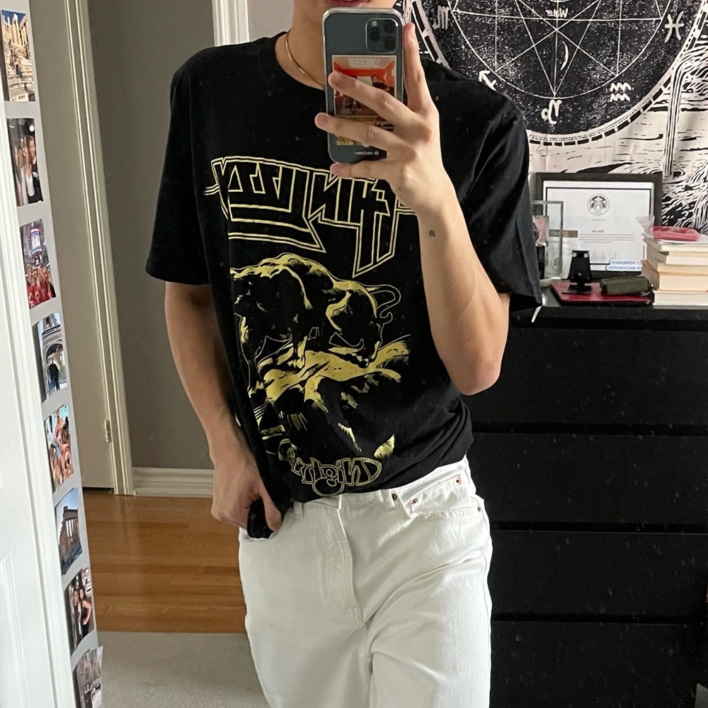 oversized graphic t-shirt *nasty gal*